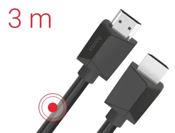 HDMI 2.0b prepojovací kábel 3 m / Kábel / HDMI-HDMI / 4K (200703)