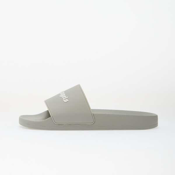 Tenisky Palm Angels Classic Logo Sliders Grey White EUR 42