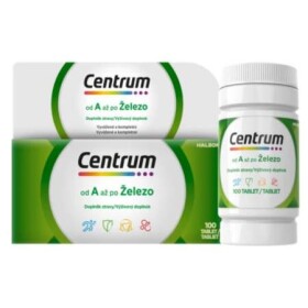 CENTRUM Od A až po železo multivitamín 100 tabliet