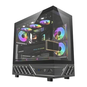 DarkFlash DS950 čierna / Skriňa / ATX / 6x ventilátor 120mm / USB-C 3.2 Gen 2 / 270 ° panel / bez zdroja (DS950 BLK +6F)