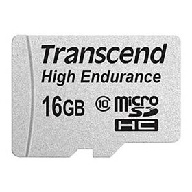 Transcend High Endurance pamäťová karta micro SDHC 16 GB Class 10 vr. SD adaptéru; TS16GUSDHC10V
