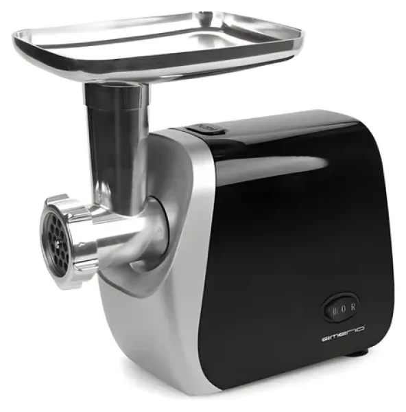Emerio Mlynček na mäso čierna/nerez / Mlynček na mäso / 1300 W / 1,5 kg/min / nadstavec na klobásy / spätný chod (MG-130207)