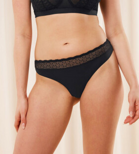 Dámske nohavičky Feel of Modal String - Triumph černá (0004) 000S