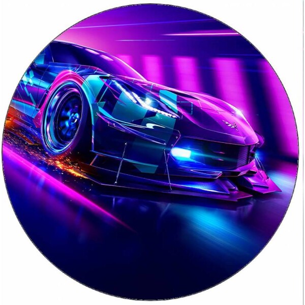 Jedlý papier Need for Speed závodné auto 19,5 cm - Pictu Hap - Pictu Hap