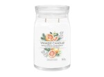 Yankee Candle Signature White Spruce amp; Grapefruit 567g - sviečka veľká 2 knôty / doba horenia: až 90h (5038581129082)