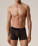Boxerky Atlantic 3MH-226/25 A'3 S-2XL šedočervenohnědá S
