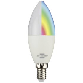 Brennenstuhl LED žiarovka Smart Connect, E14, chladná biela, teplá biela, RGB, třída G (A - G), 1294870140; 1294870140