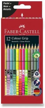 Faber-Castell Pastelky Grip 2001 špeciálna edícia 12ks (135096)
