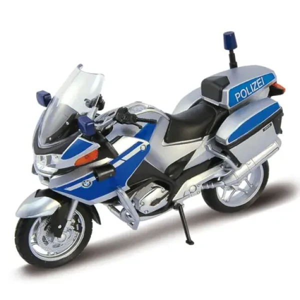 Welly Motocykel BMW R1200RT Polica modrá