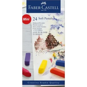 Faber-Castell Mini Pastely suché - papierová krabička 24 ks (128224)