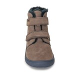 Chlapčenská zimná barefoot obuv DENY BROWN, Protetika, hnedá - 24
