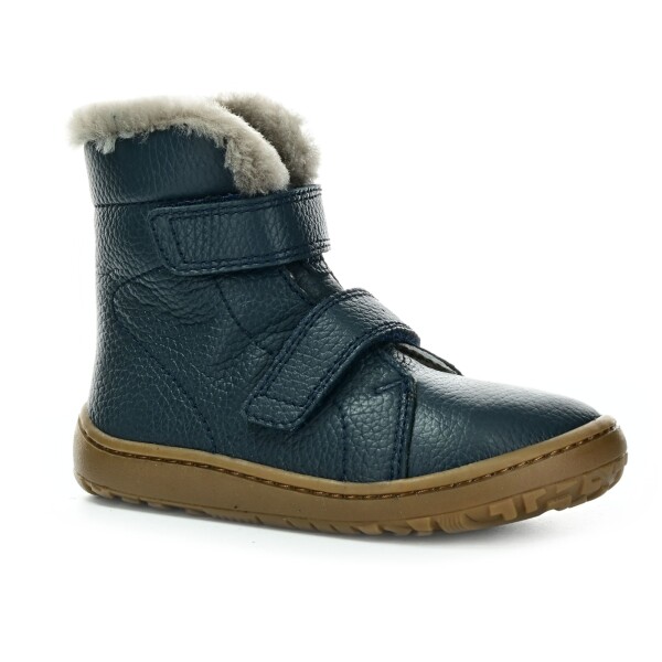 Froddo Furry Boot G3160248-1 Dark Blue barefoot zimné topánky 23 EUR