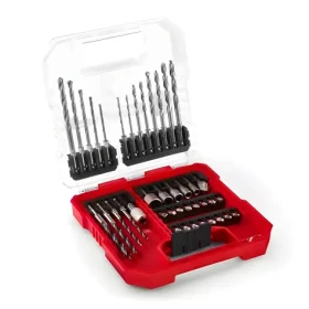 Einhell- KWB Sada bitov a vrtákov L-CASE / Sada bitov a vrtákov / 40 dielov / drevo, kov, murivo (109053)