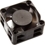 Noiseblocker BlackSilent Pro Fan PM1 čierna / 40mm / 13.9 dB @ 2800 RPM / 4.2 CFM / 3-pin (ITR-PM-1)