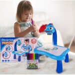 Projektor pre výučbu kreslenia modrý MalPlay