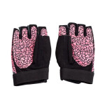 Gymnastické rukavice Pink/Gray W HMS RST03 r.S ženy NEPLATÍ