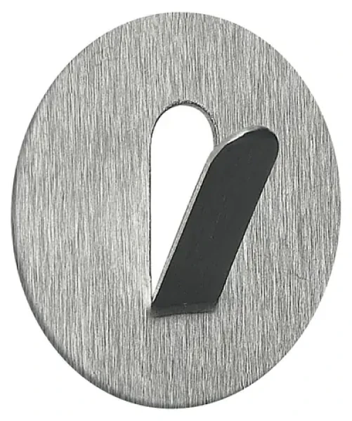 Spirella PUNZO-Round okrúhly háčik na uteráky nerezová oceľ / samolepiaci / priemer 60 mm