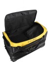 Cestovná taška na kolieskach Travelite Basics Wheeled Duffle exp. Black/yellow