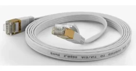 Wantec biela / Patch kábel / Cat6a / F/UTP / 15 m / RJ-45 (7012)
