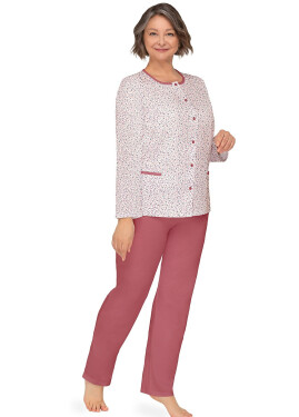 Pyžamo Martel Kasia III 267 dĺžka/r M-3XL kaštanové 3xl