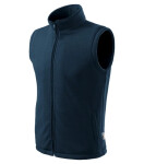 Next fleecová vesta unisex navy blue 02 (štítok značky) XL