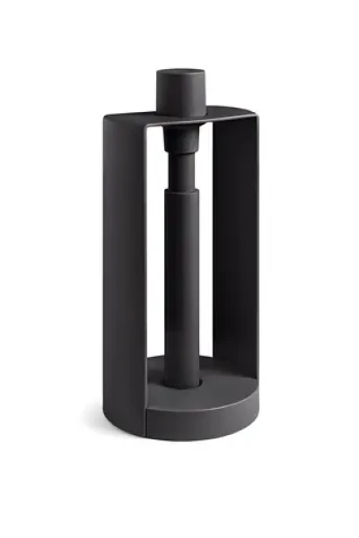 BlimPlus Stop Carbon Black / Stojan na papierové utierky / rolka 23-26 cm / protišmyková základňa