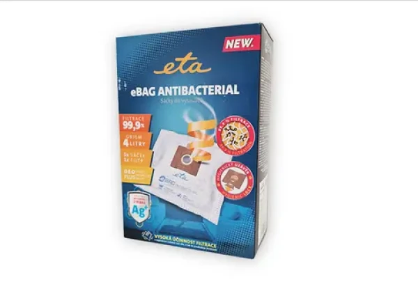 ETA ETA960068000 ETA eBag Antibacterial / Vrecká do vysávača / 5ks / pre 9600 68020 (ETA960068020)