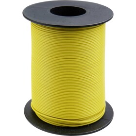 Donau Elektronik 105-3-100 spojovací drôt, 1 x 0.20 mm², žltá, 100 m; 105-3-100