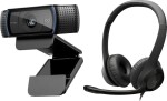 Logitech C920 HD Pro (960-001055) + H390 (981-000406)