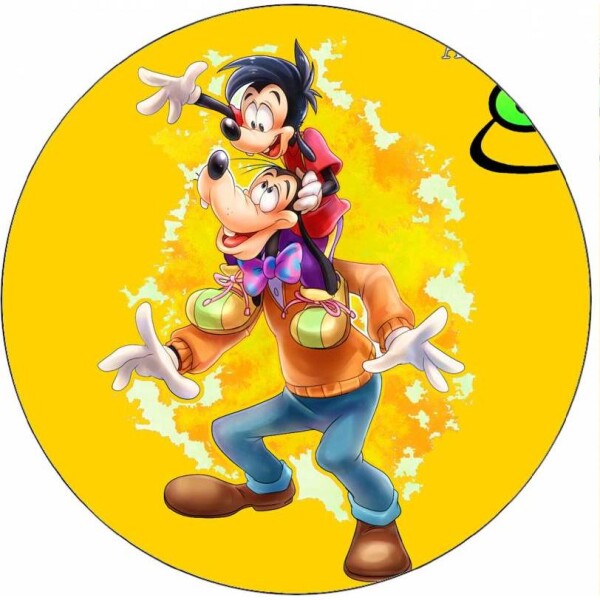 Jedlý papier Goofy a Max 19,5 cm - Pictu Hap