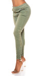 Sexy KouCla Skinny button-fly Jeans white 34