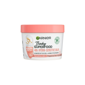 Garnier Body Superfood hydratačný balzam s ovseným mliekom a probiotickými frakciami na citlivú pokožku