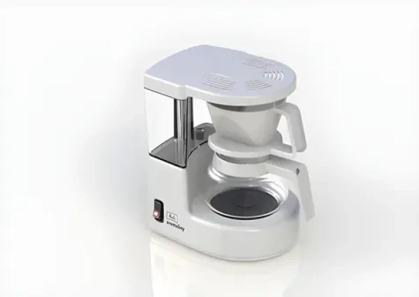 Melitta Aromaboy 1015-03 biela / Kávovar / 2 šálky / 500 W / sklenená kanvica (1015-03)