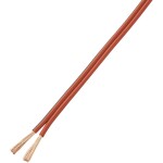 TRU COMPONENTS 1572357 opletenie / lanko LiY-Z 2 x 2 mm² červená, čierna 10 m; 1572357