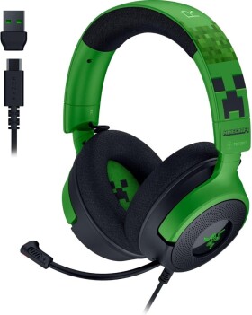Razer Kraken V4 X Minecraft Edition čierne (RZ04-05180200-R3M1)