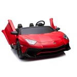 Mamido Detské elektrické autíčko Lamborghini Aventador SV červené