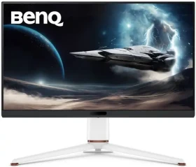 31.5" BenQ Mobiuz LED EX321UX biela / 3840x2160 / MiniLED / 16:9 / 1ms / 1000:1 / 700cd-m2 / HDMI + DP + USB-C / VESA (9H.LM7LB.QBE)