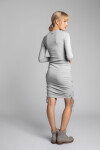 LaLupa Dress LA039 Light Grey