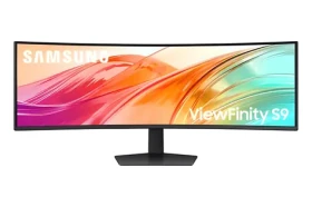 49" Samsung ViewFinity S49F950UAU čierna / Monitor / VA / 5120 x 1440 DQHD / 32:9 / 120Hz / KVM / USB-C PD 90W (LS49F950UAUXEN)