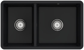 VILLEROY & BOCH VILLEROY & BOCH - Keramický drez Villeroy &amp; Boch podstavný Subway 80 U, 338801R7, Pure Black 338801R7