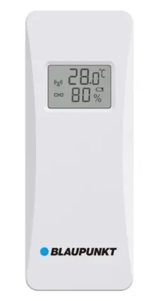 Blaupunkt ACC20WSWH biela / bezdrôtový vonkajší teplomer / meranie vlhkosti (ACC20WSWH)