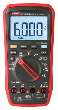 UNI-T UT17B MAX / Digitálny multimeter / True RMS / meranie teploty / CAT III 600V (UT17B MAX)