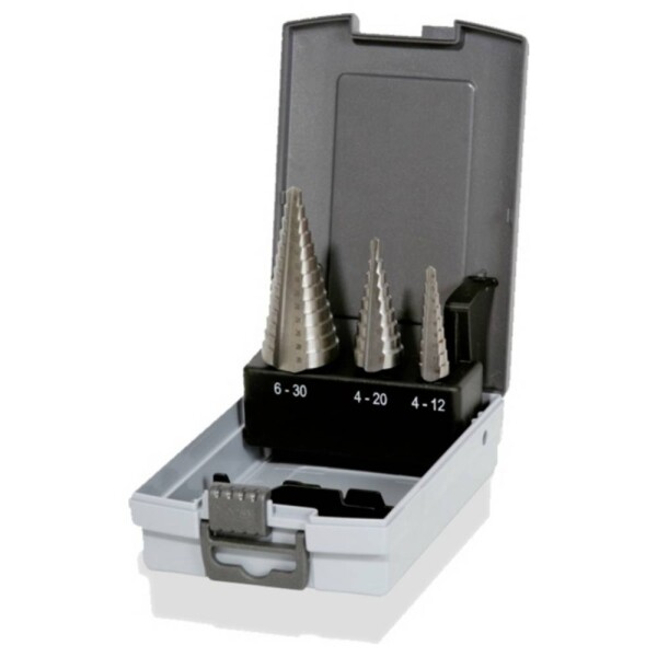 Alarm Werkzeuge 56031081 sada stupňovitých vrtákov, 3 ks; 56031081