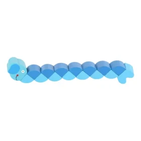 Small Foot Drevené farebné skladacie zvieratká 1 ks slon