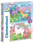 Clementoni PUZZLE Verím v jednorožke /2x20 dielikov/ od 3 rokov