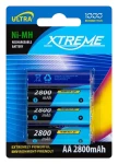 Xtreme AA 2800mAh 4 ks / Nabíjacie batérie / Ni-MH / 1,2 V (82-601#)
