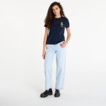 Tričko Tommy Hilfiger TH Crest Embroidery Crew Neck T-Shirt Blue XS