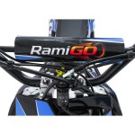 Mamido Detská benzínová motorka RamiGO ULTRA 66 125CC modrá