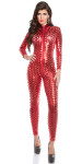 Sexy KouCla wetlook catsuit with two way zip Einheitsgroesse