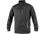 CXS LEONIS Pánska mikina čierna 3XL 152022781797